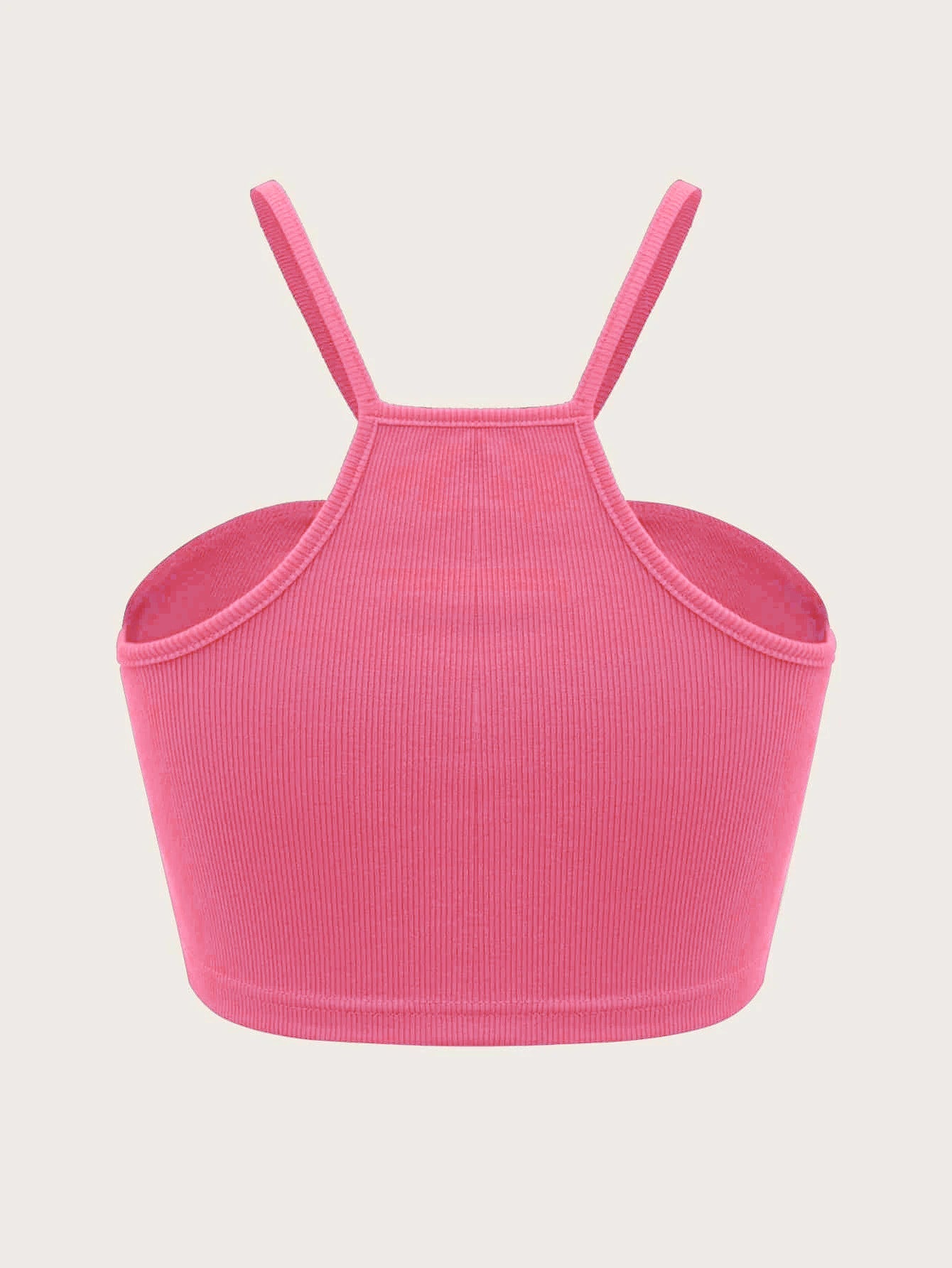2025 new slim-fitting ultra-short heart-shaped sleeveless vest suspender versatile top