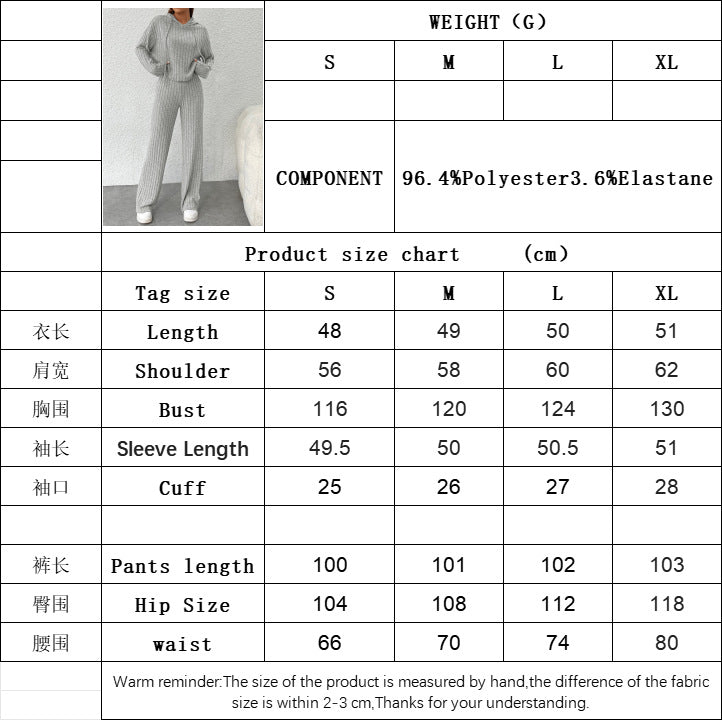 2025 women's simple hooded fashion suit autumn and winter home pure color lazy two-piece suit