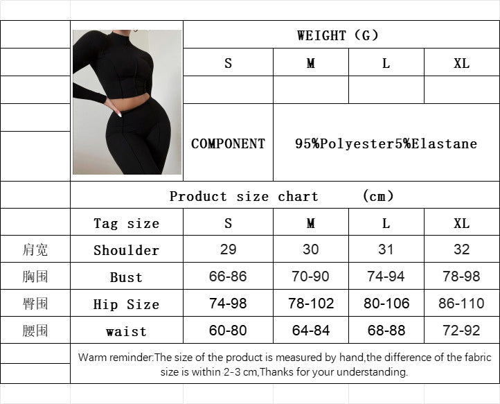 Women's sexy sports fashion suit  tight belly-tightening two-piece suit