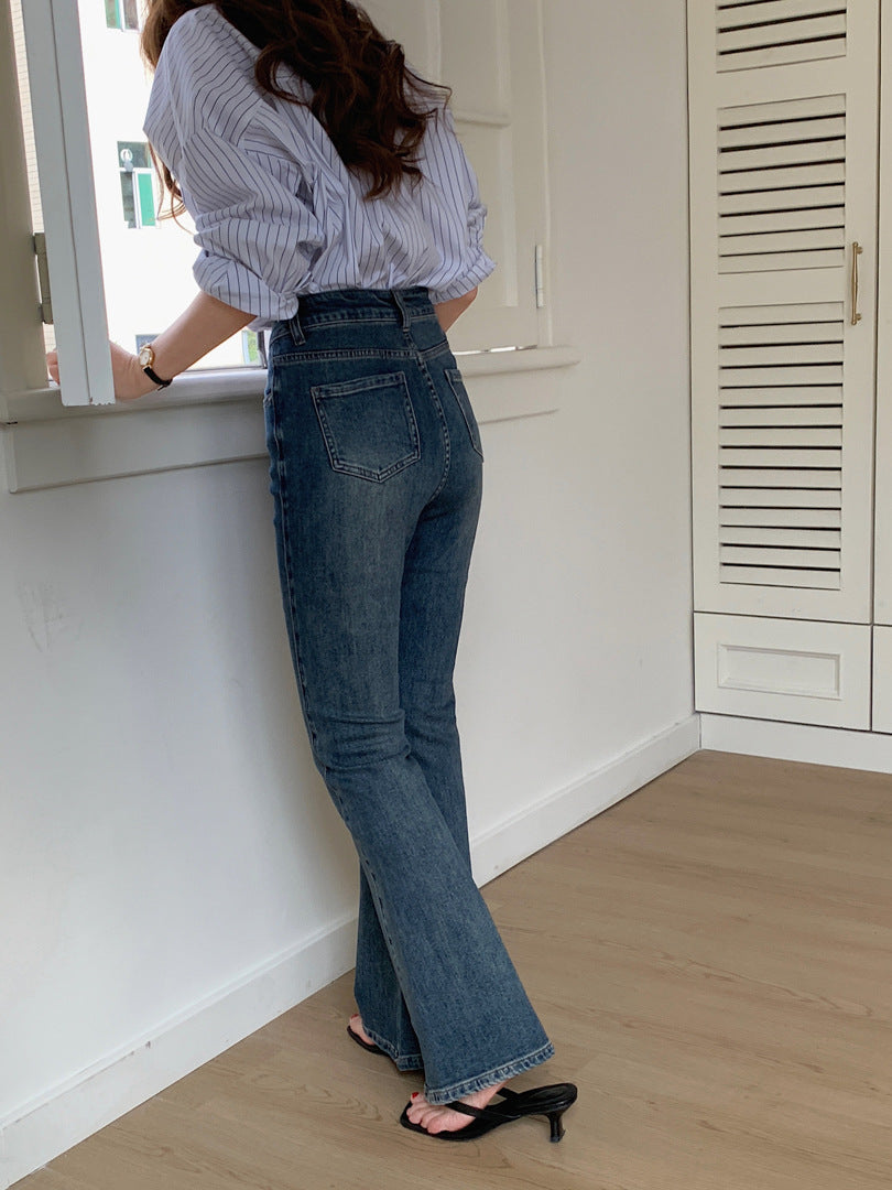 microflare jeans
