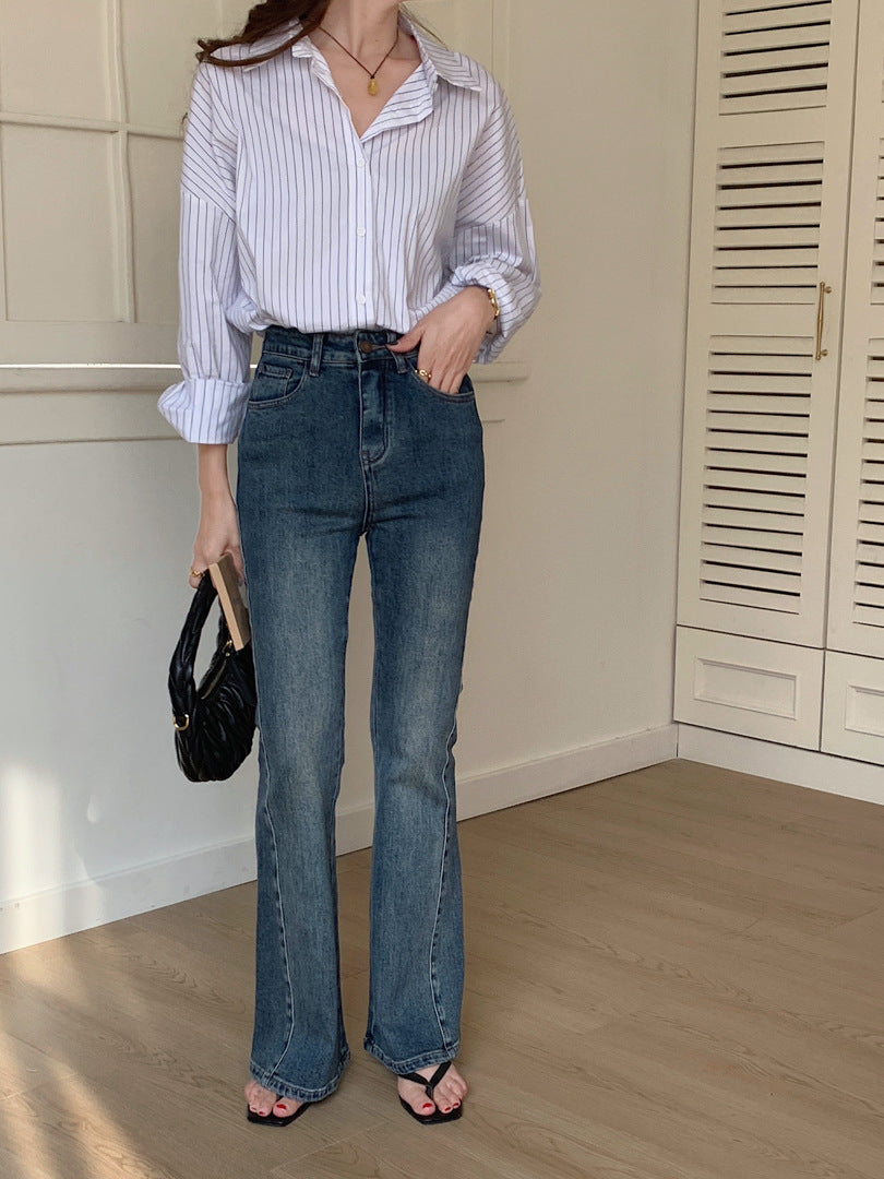 microflare jeans