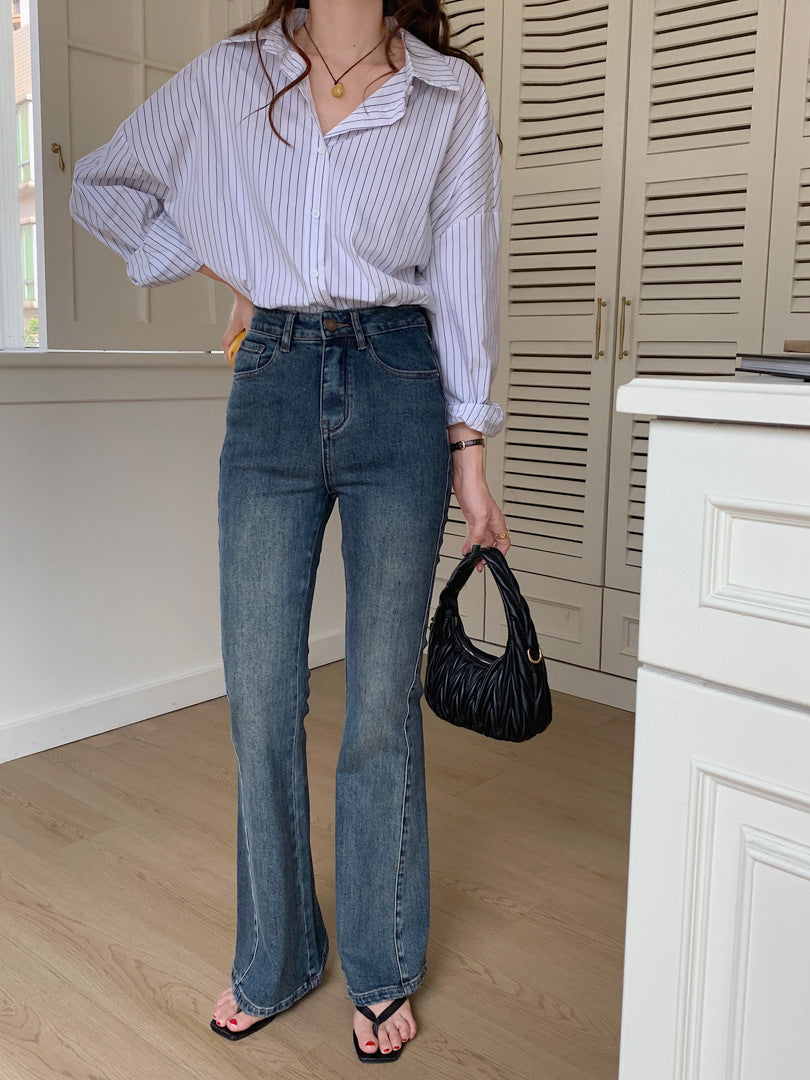 microflare jeans