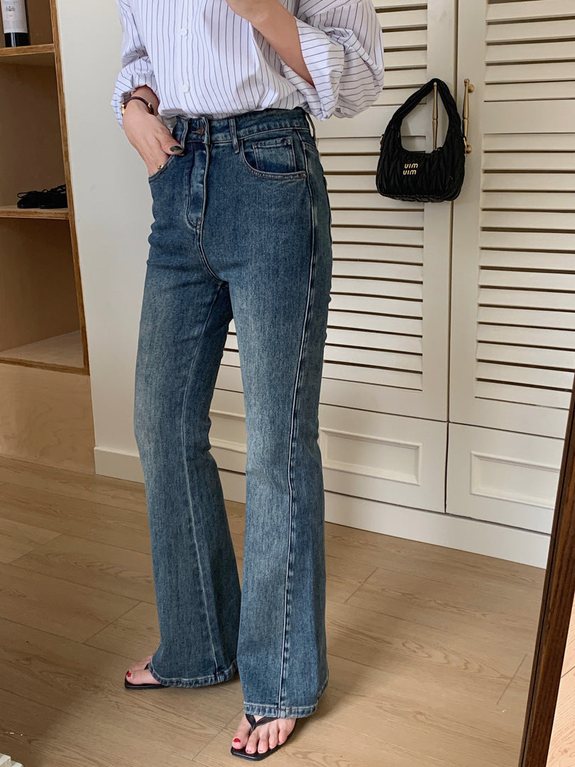 microflare jeans